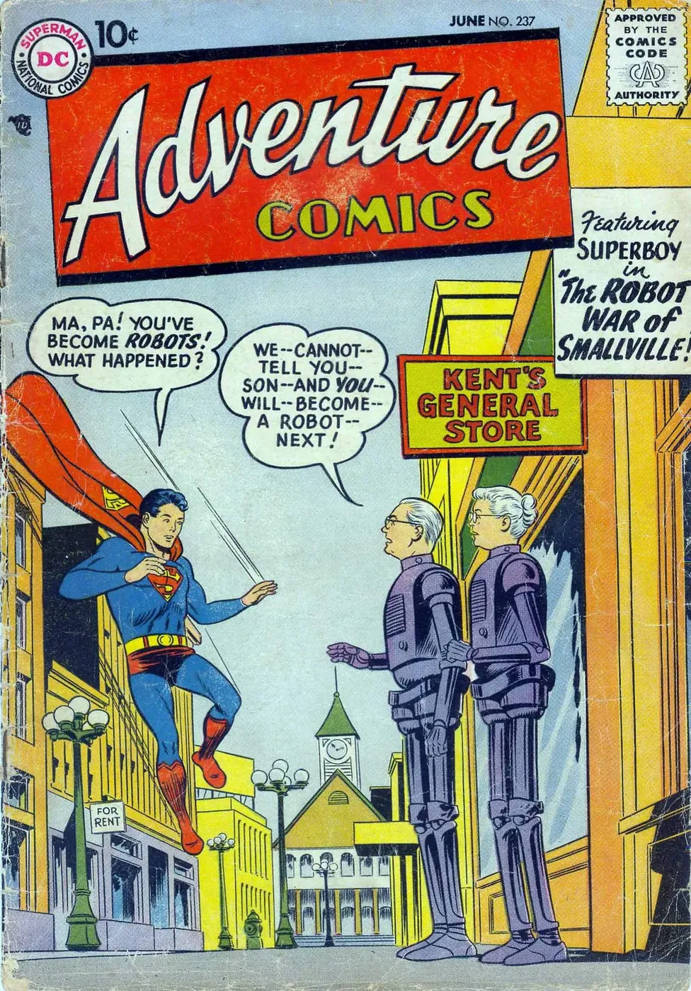 Cover of Adventure Comics #237