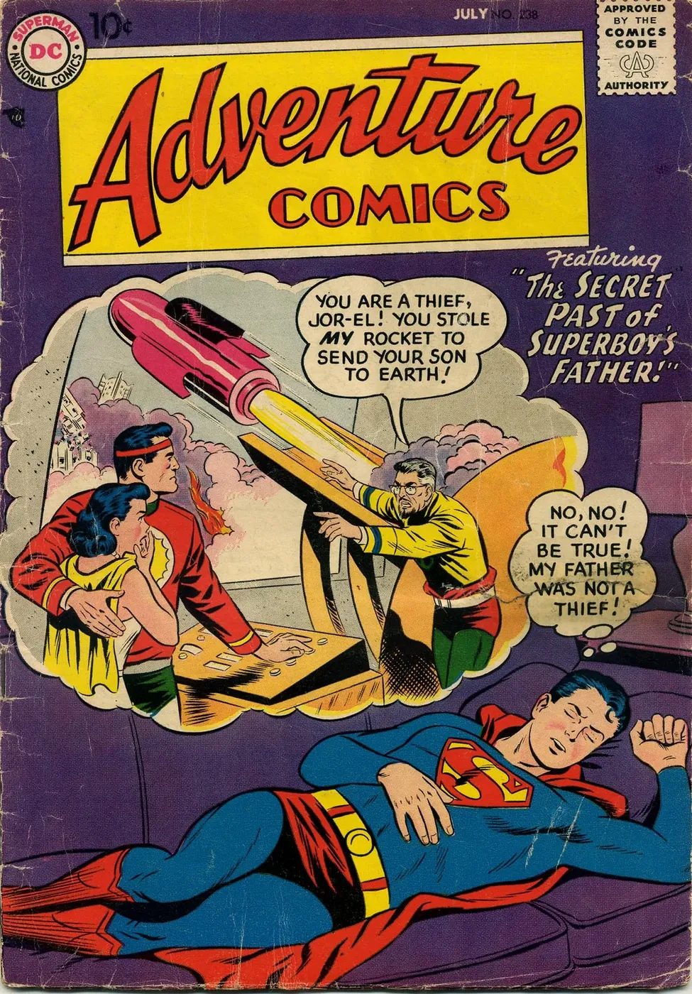 Cover of Adventure Comics #238