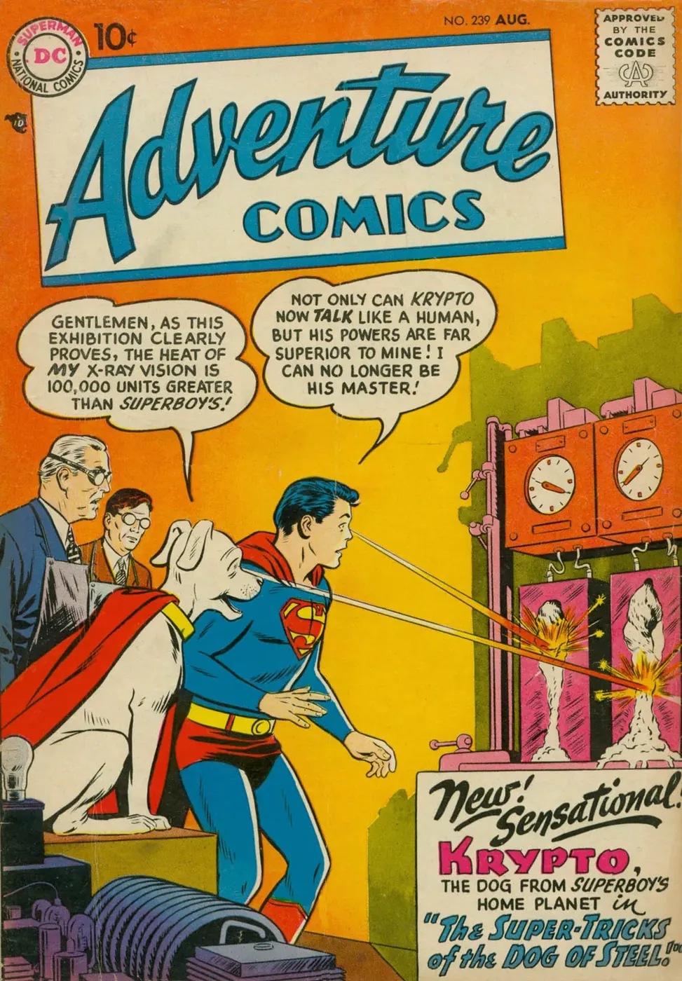 Cover of Adventure Comics #239