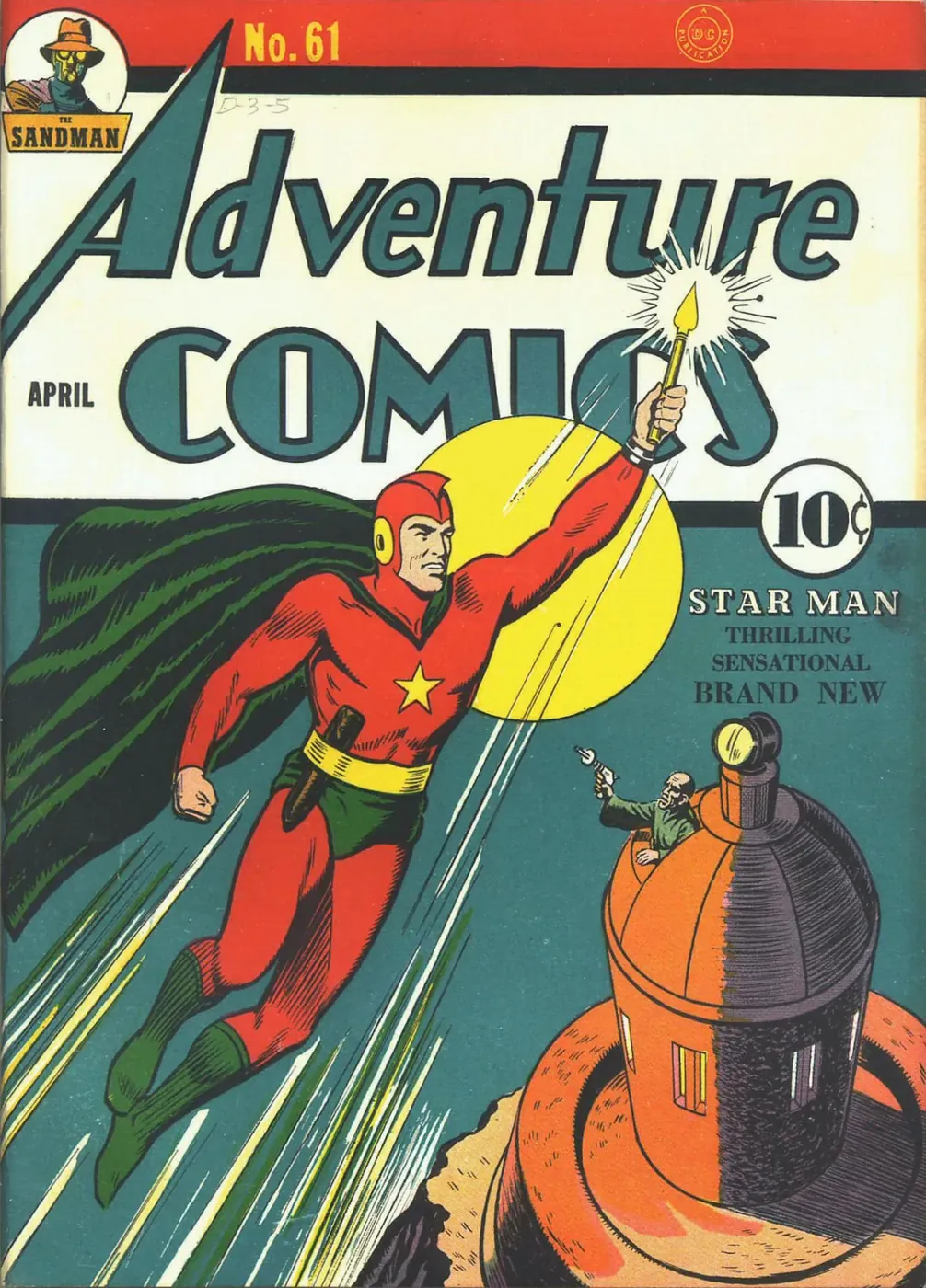 Cover of Adventure Comics #61