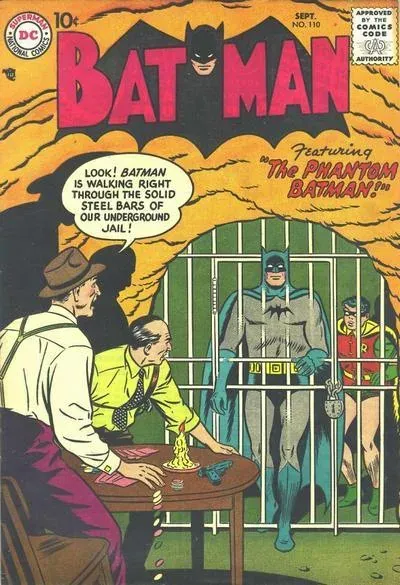 Cover of Batman #110