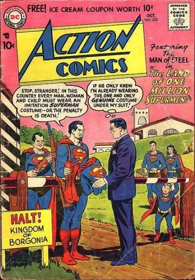 Cover of Action Comics #233