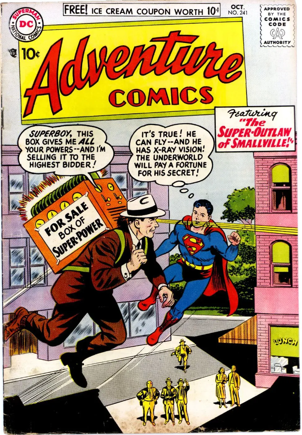Cover of Adventure Comics #241