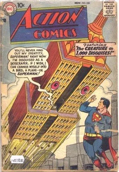Cover of Action Comics #234