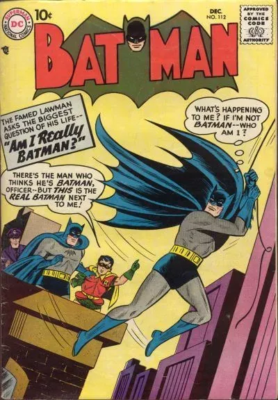 Cover of Batman #112
