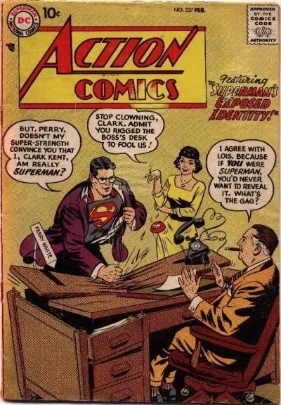 Cover of Action Comics #237