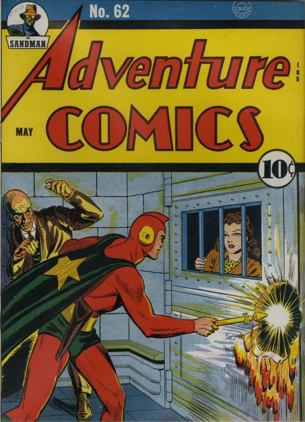 Cover of Adventure Comics #62