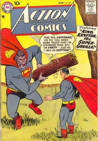 Cover of Action Comics #238