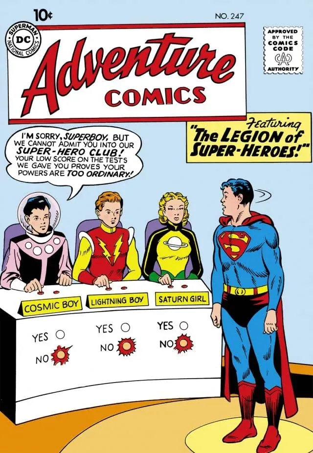 Cover of Adventure Comics #247