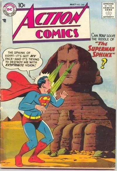 Cover of Action Comics #240