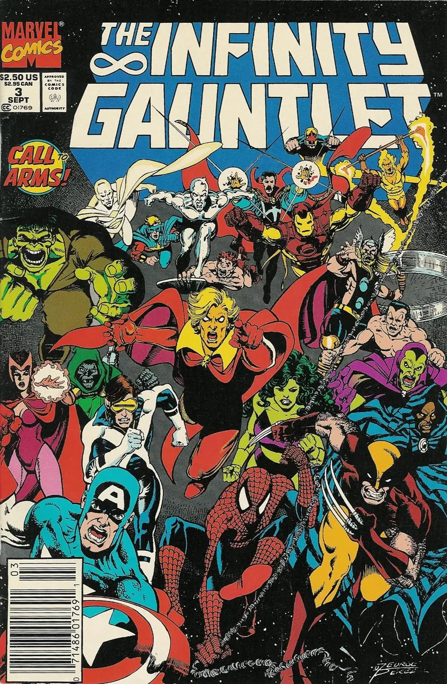 Cover of Infinity Gauntlet #3