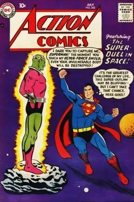 Cover of Action Comics #242