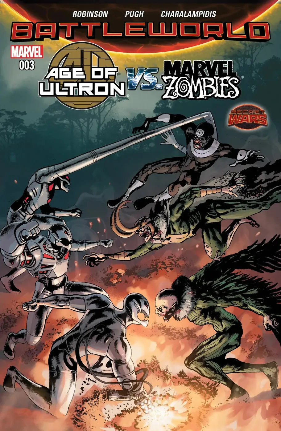 Cover of Age of Ultron vs. Marvel Zombies #3