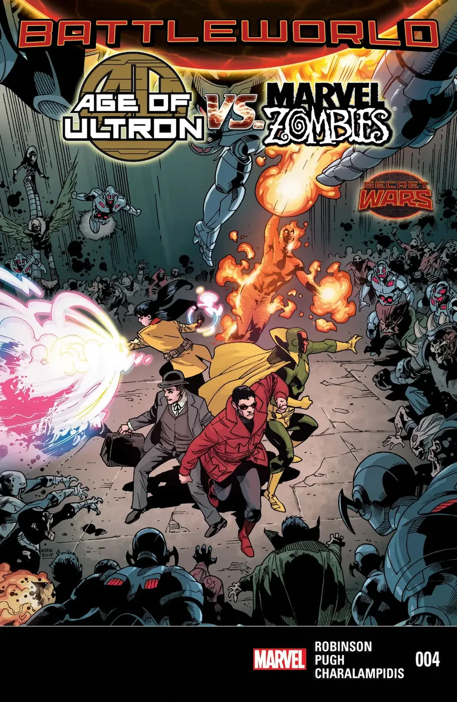 Cover of Age of Ultron vs. Marvel Zombies #4