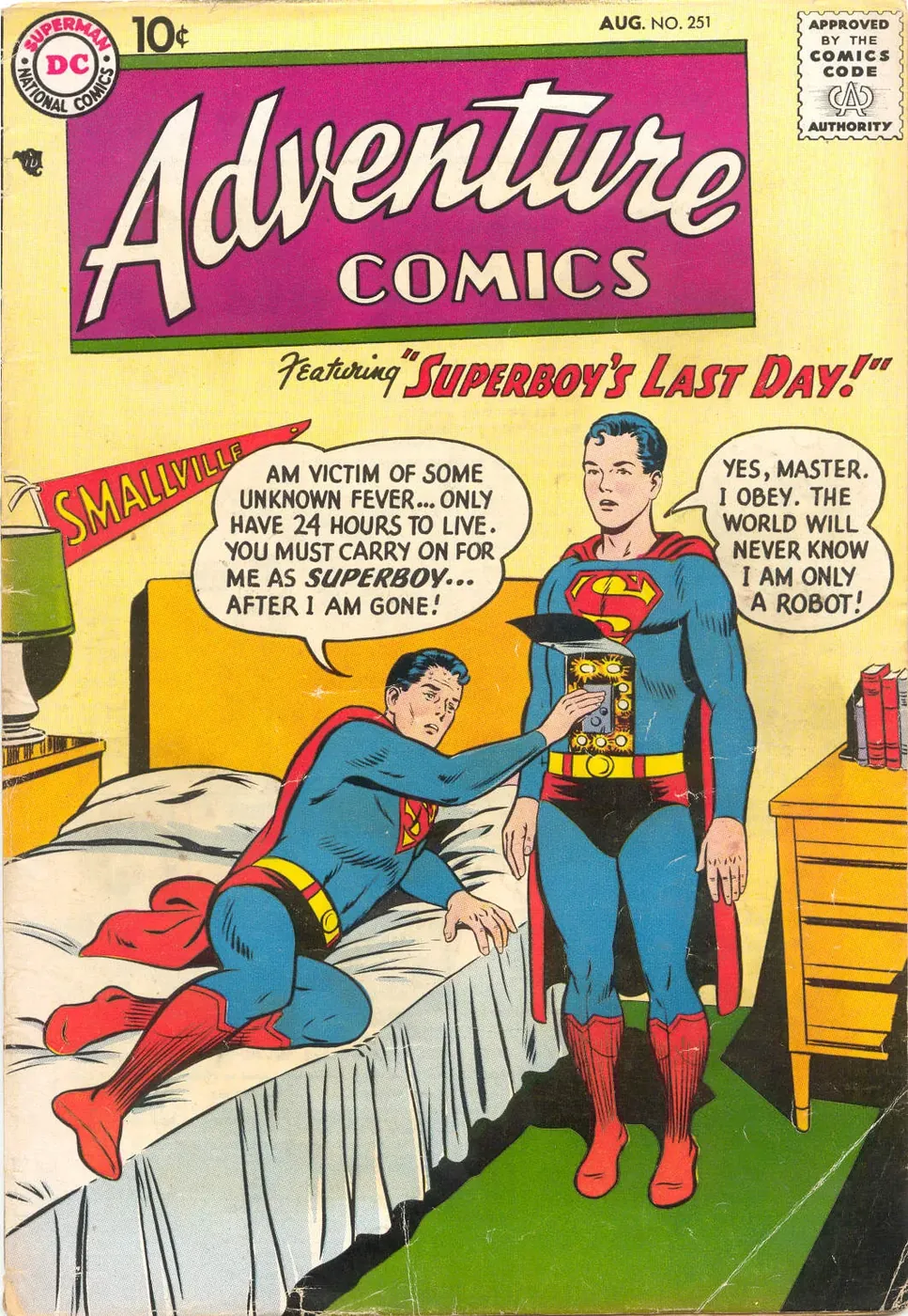 Cover of Adventure Comics #251
