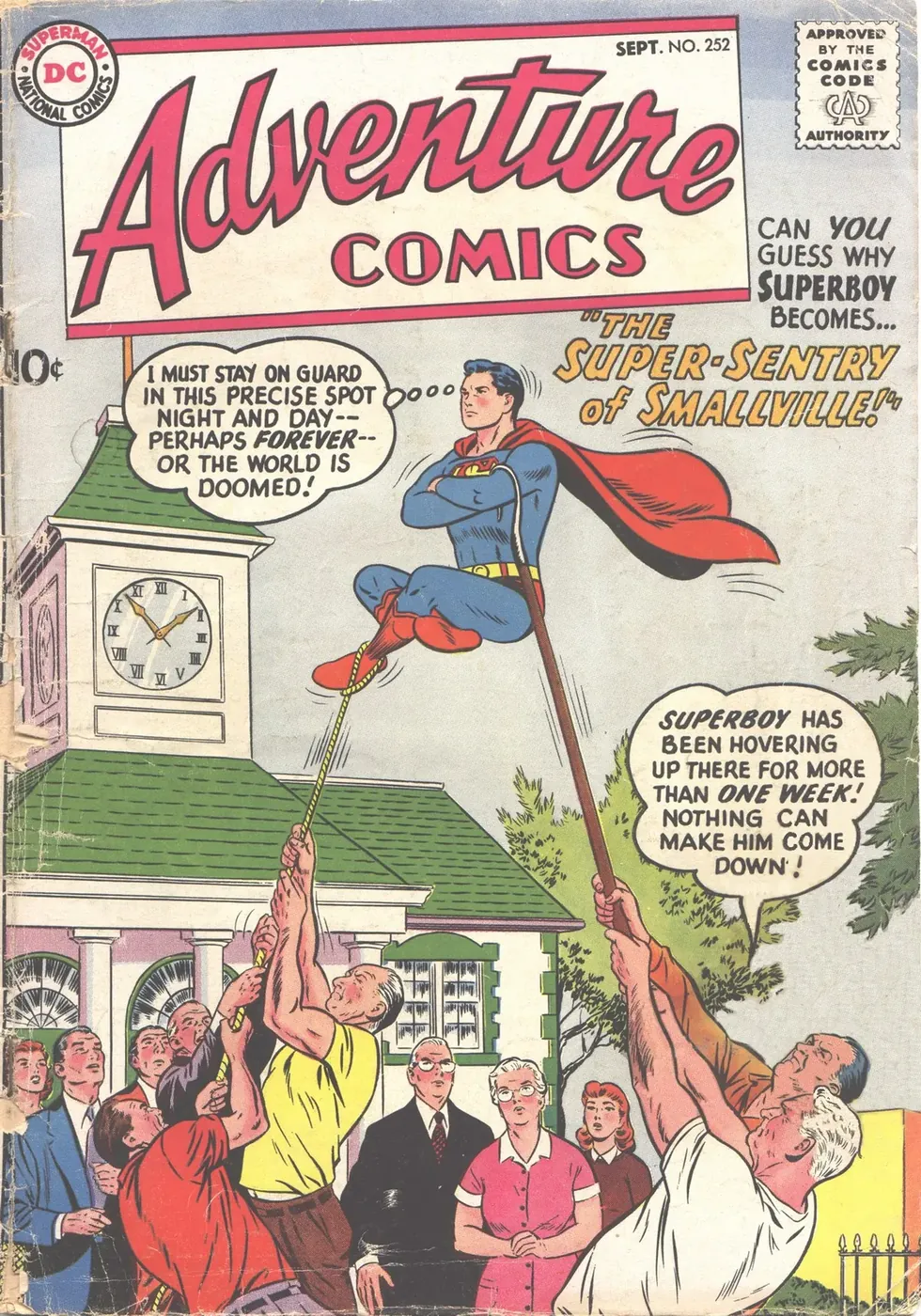 Cover of Adventure Comics #252