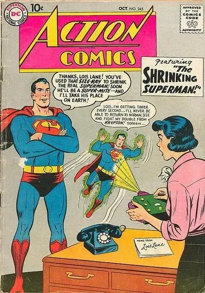 Cover of Action Comics #245