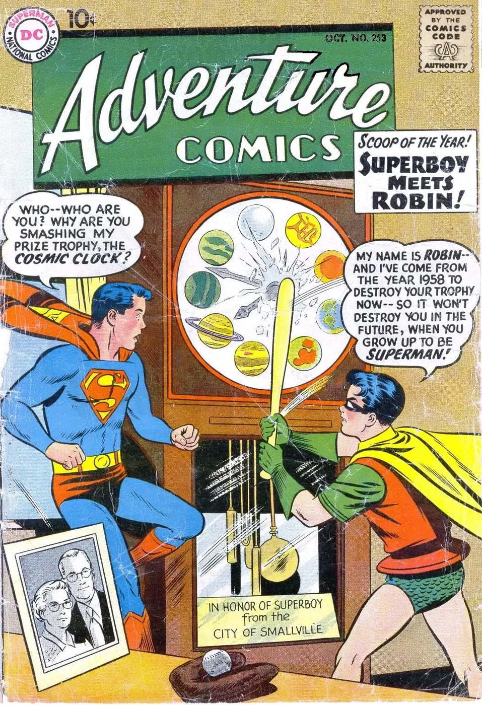 Cover of Adventure Comics #253