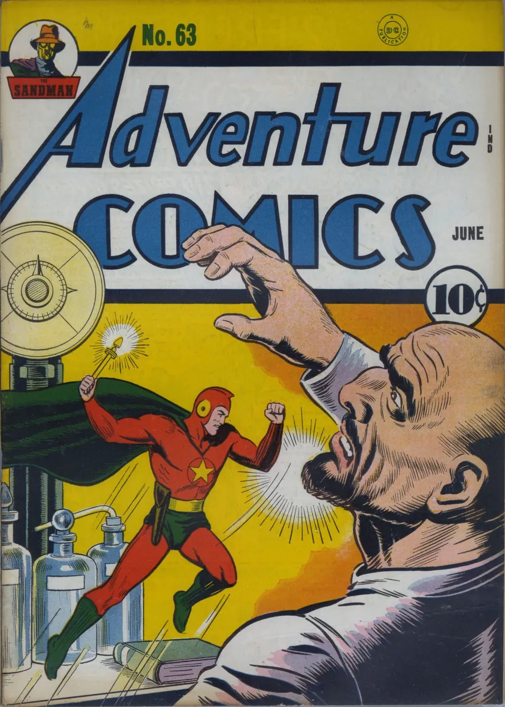 Cover of Adventure Comics #63
