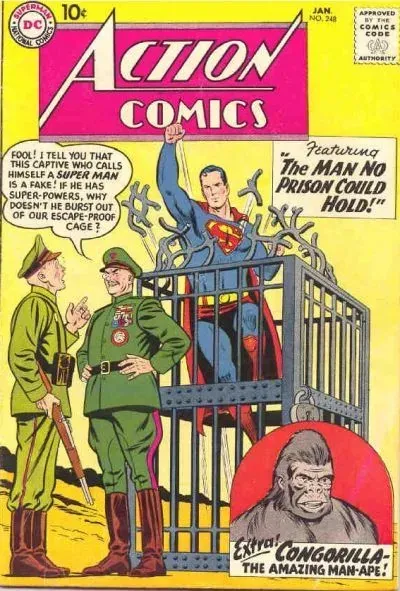 Cover of Action Comics #248