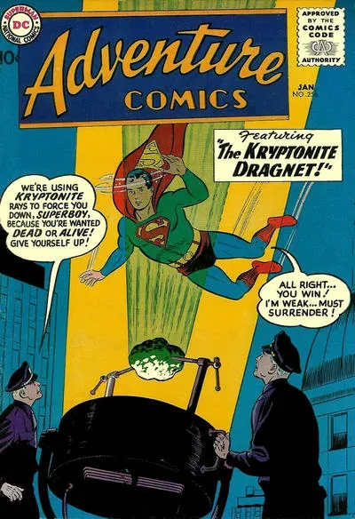 Cover of Adventure Comics #256