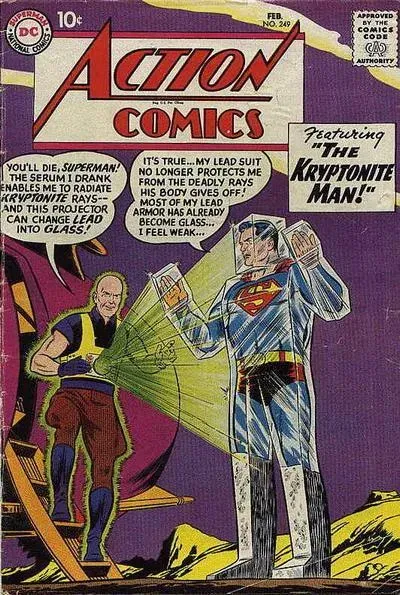 Cover of Action Comics #249