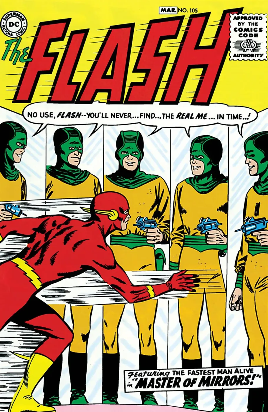 Cover of The Flash #105