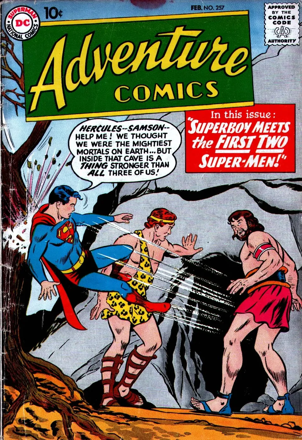 Cover of Adventure Comics #257