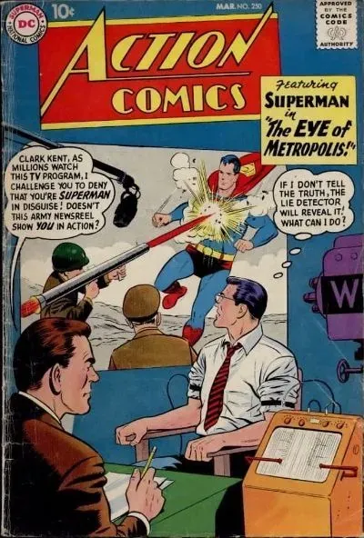 Cover of Action Comics #250
