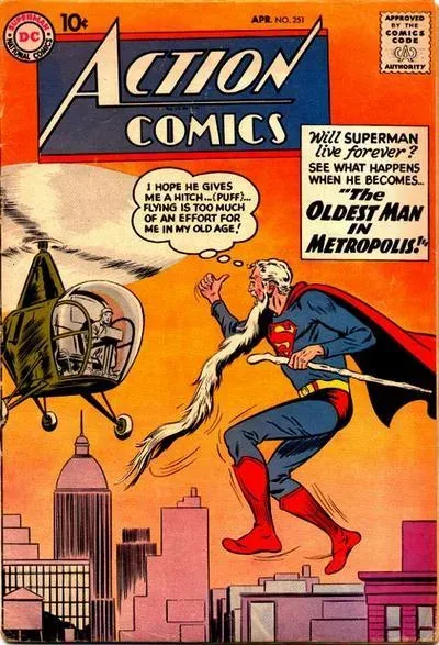 Cover of Action Comics #251