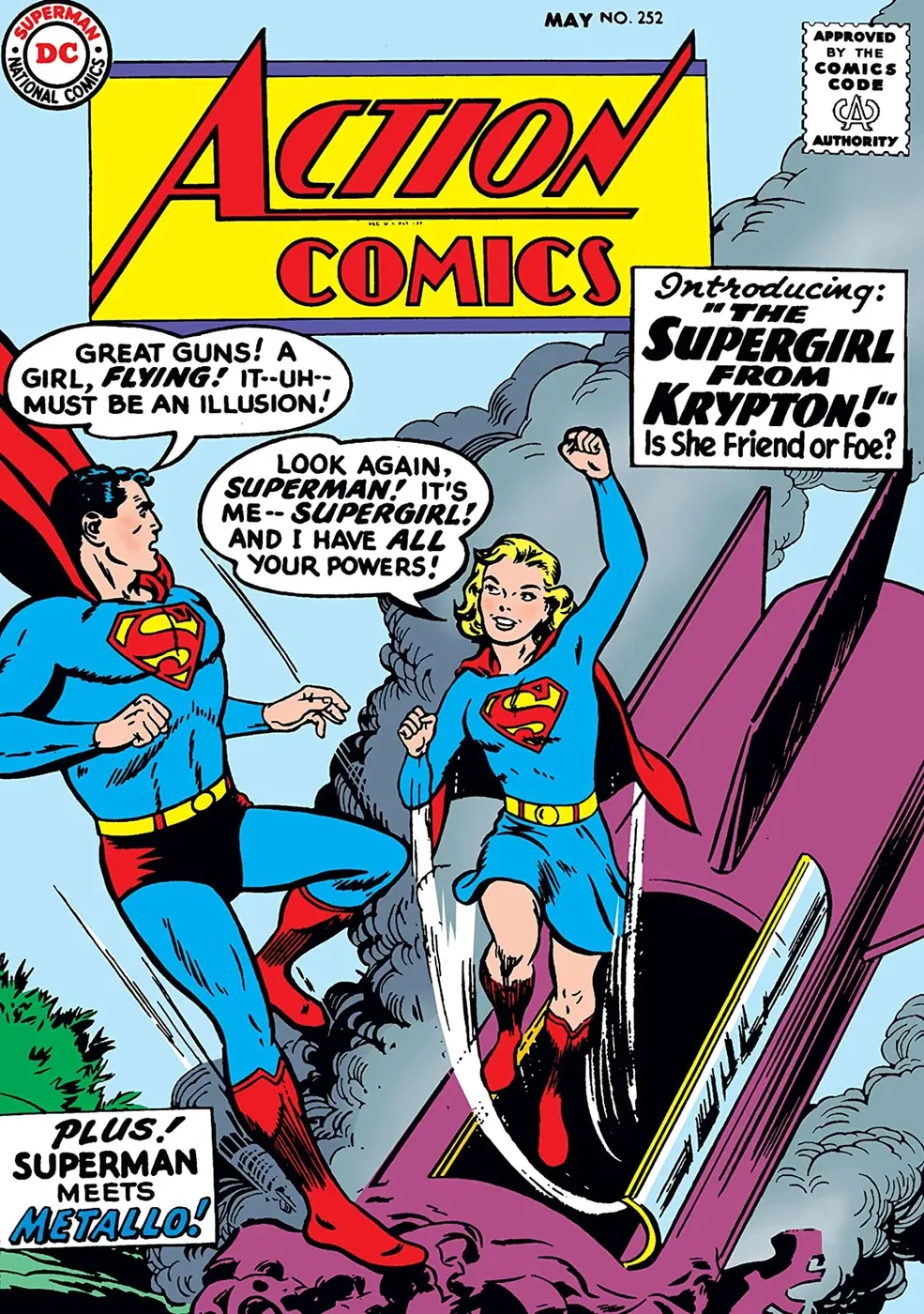 Cover of Action Comics #252