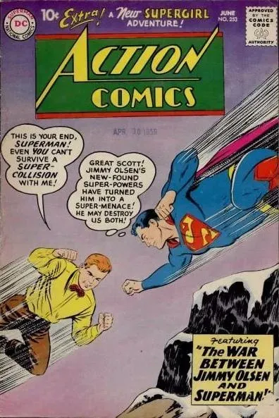 Cover of Action Comics #253