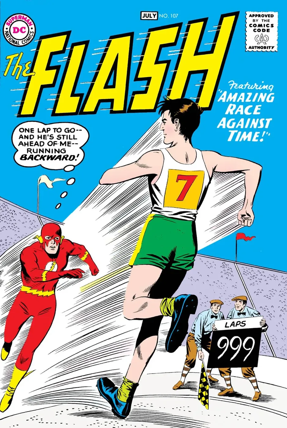 Cover of The Flash #107