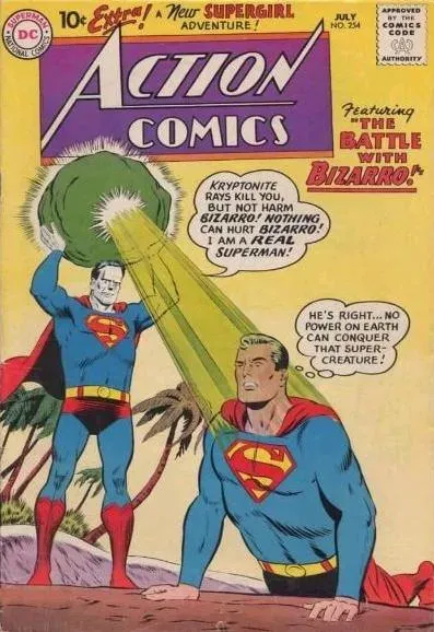 Cover of Action Comics #254