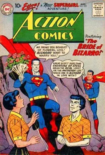 Cover of Action Comics #255