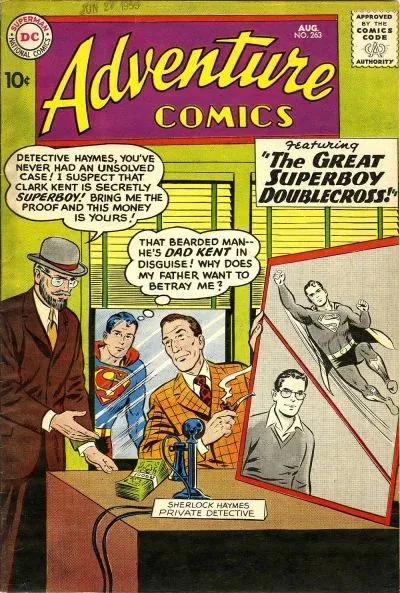 Cover of Adventure Comics #263