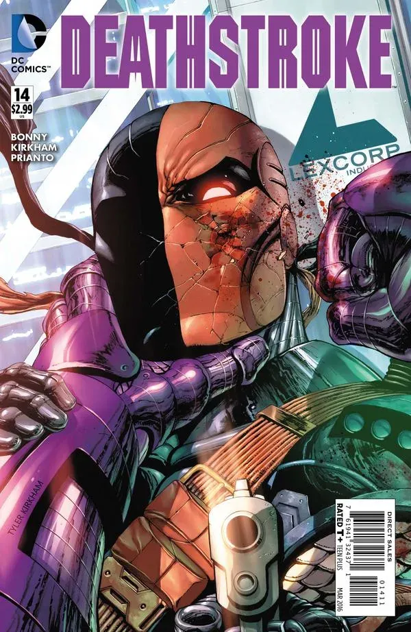Cover of Deathstroke #14
