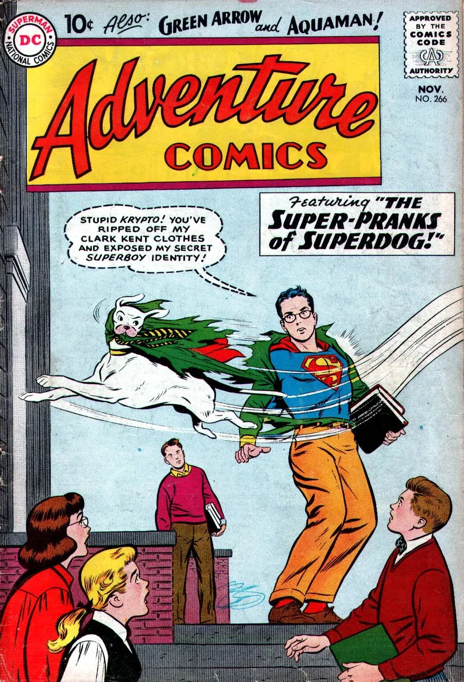 Cover of Adventure Comics #266