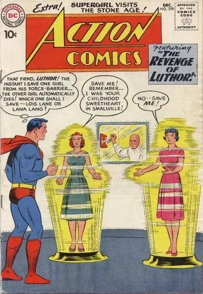 Cover of Action Comics #259