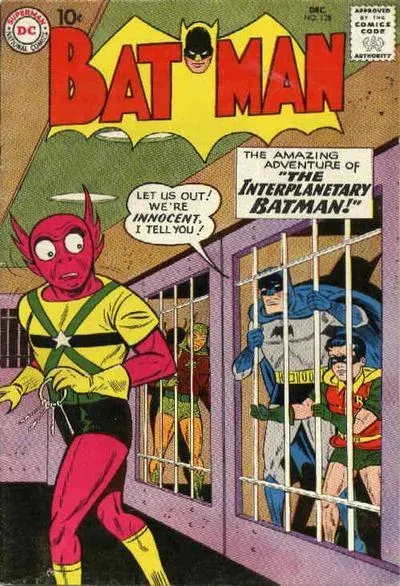 Cover of Batman #128