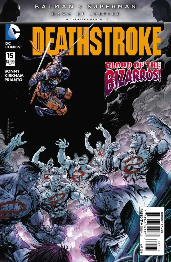 Cover of Deathstroke #15