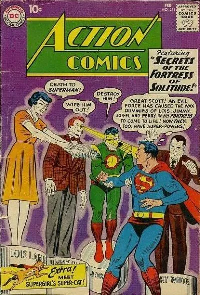 Cover of Action Comics #261