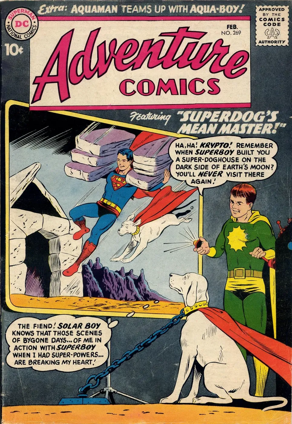 Cover of Adventure Comics #269