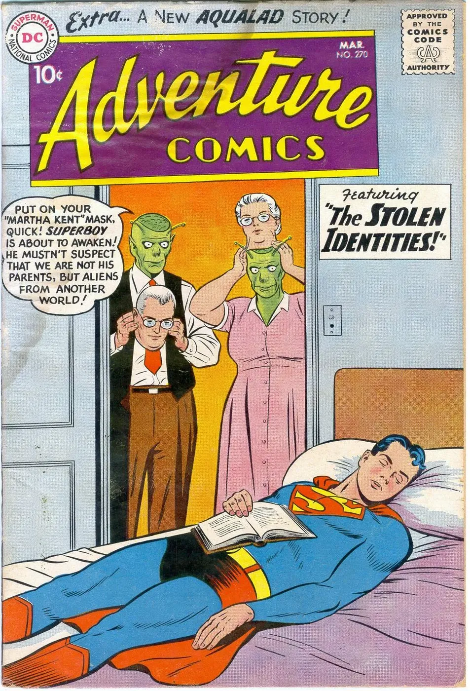 Cover of Adventure Comics #270