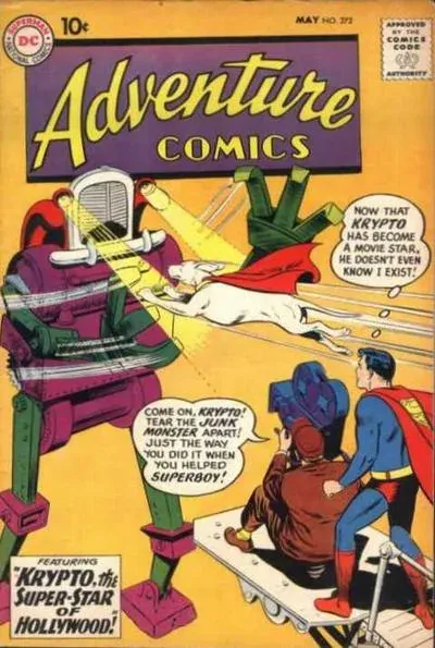 Cover of Adventure Comics #272