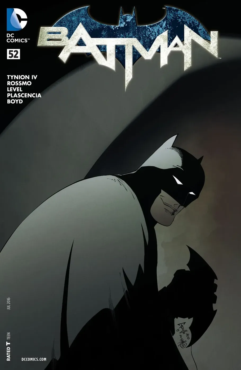 Cover of Batman #52
