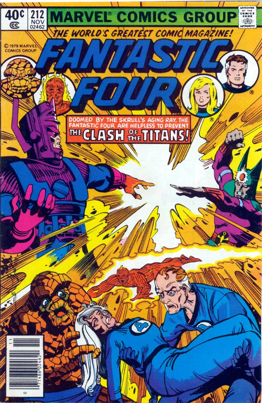 Cover of Fantastic Four #212