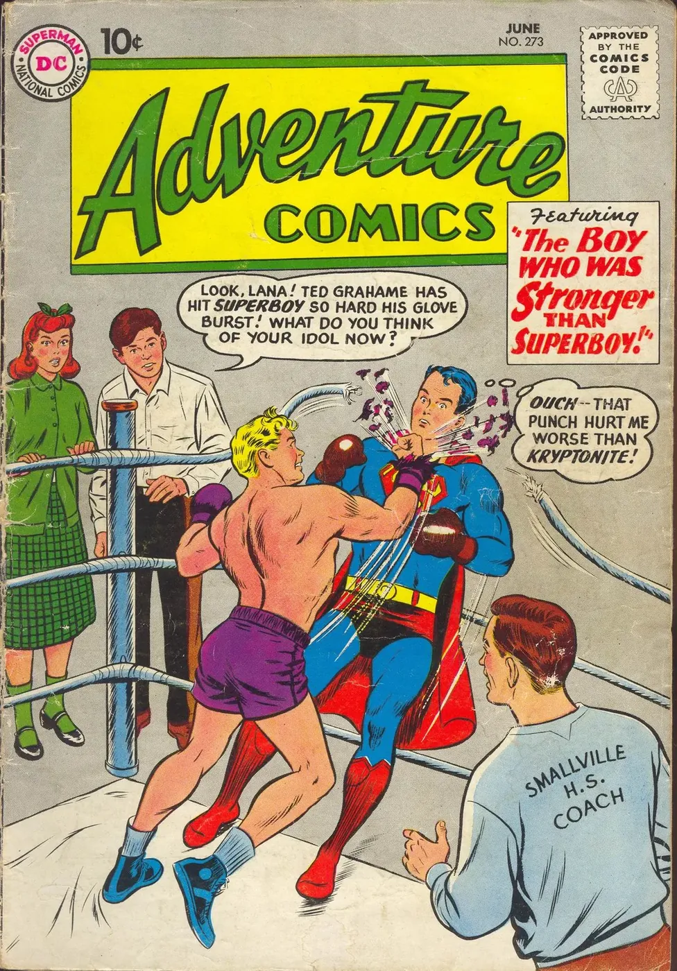 Cover of Adventure Comics #273
