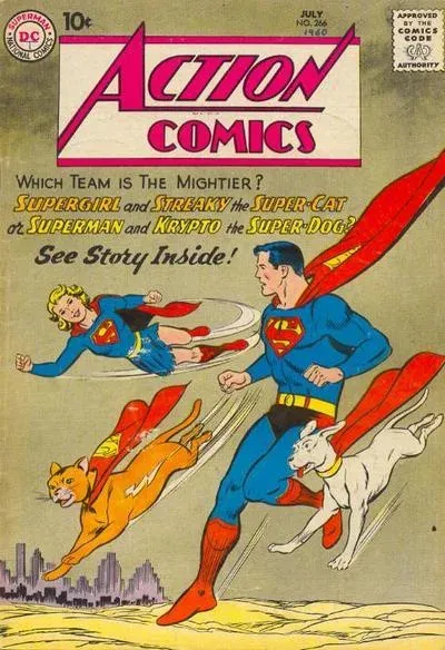 Cover of Action Comics #266