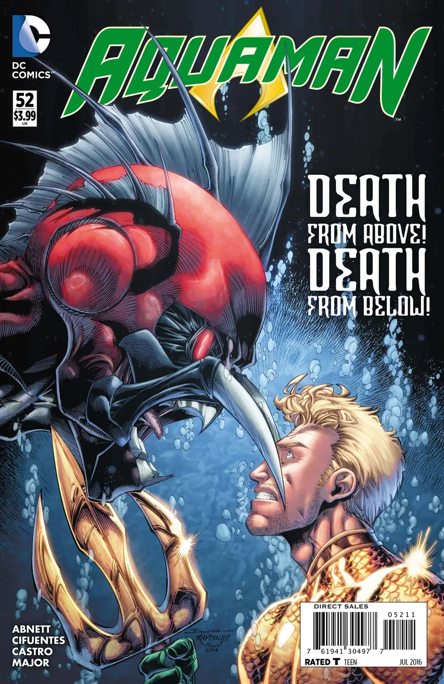 Cover of Aquaman #52
